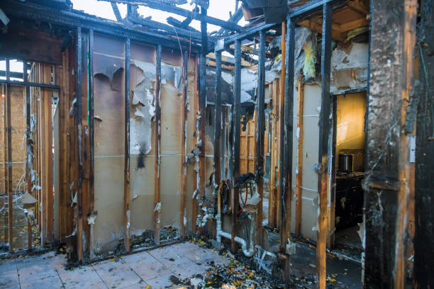 Professional Soot Cleanup technician working in Pinole, CA
